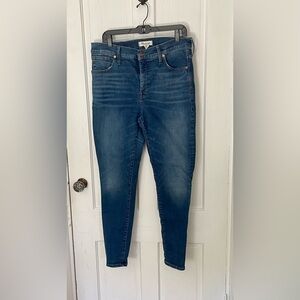 Madewell mid rise skinny jeans